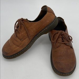 Dr. Martens Bexley Brown Leather Oxfords Men Size 10